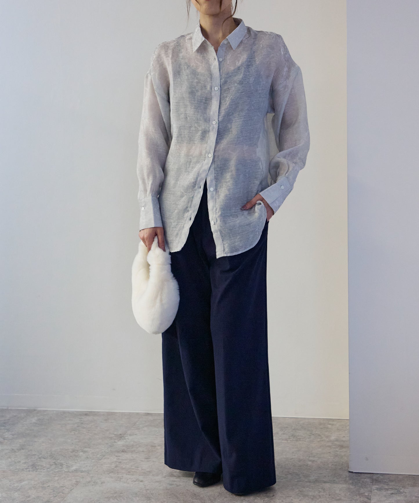 タイダイ風シャツ