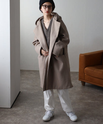 フード付ジップコート