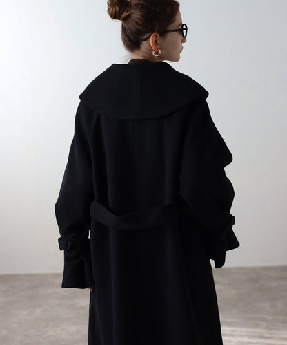 ボリュームタックスリーブコート