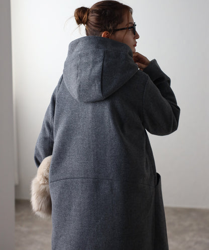 フード付ジップコート