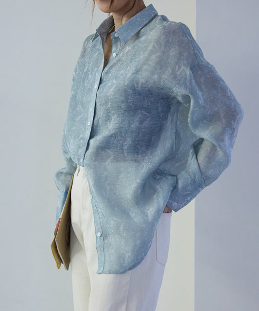 タイダイ風シャツ