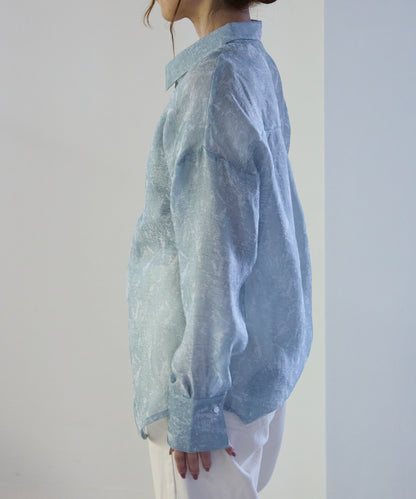 タイダイ風シャツ