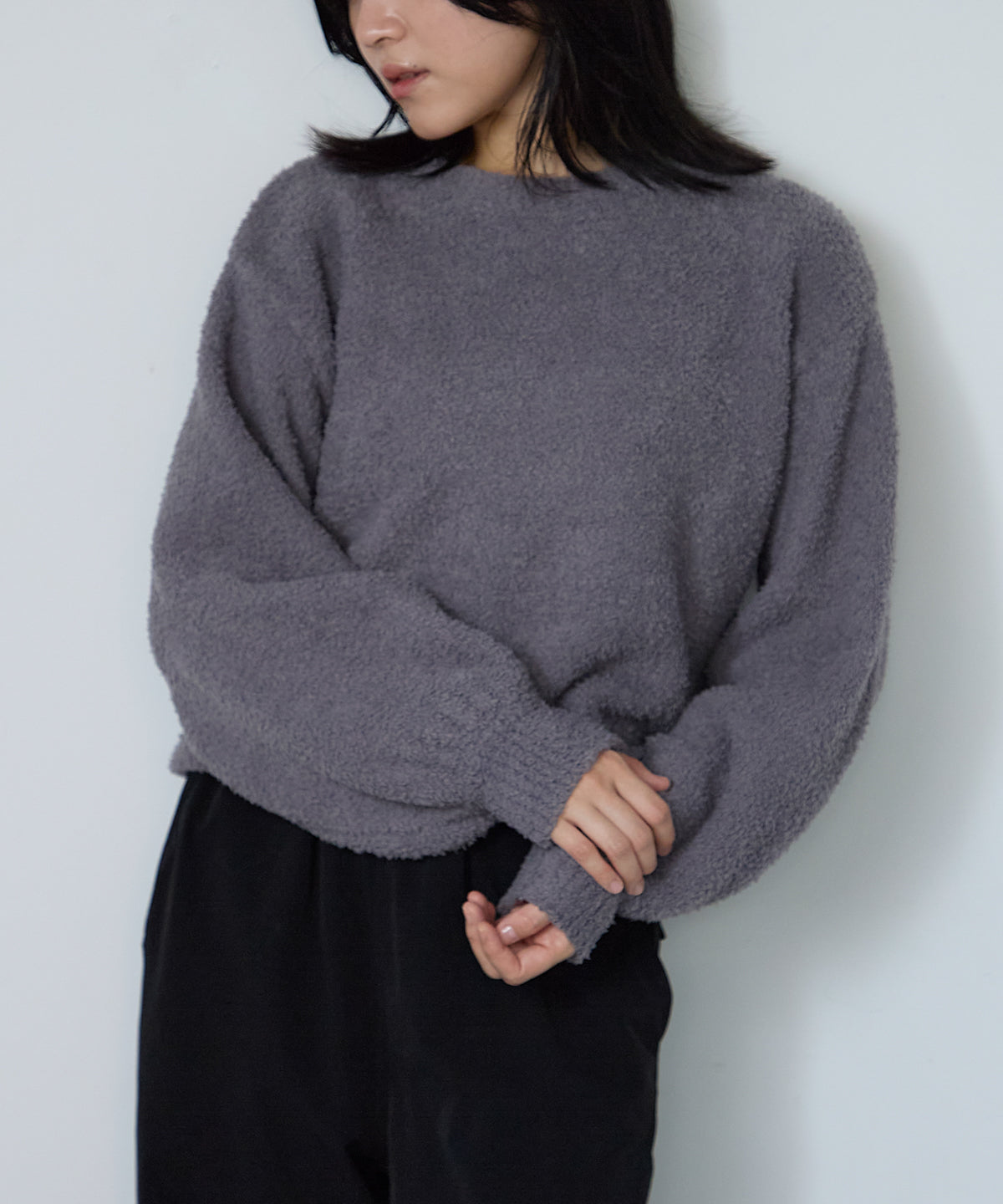 もちもち モールニット