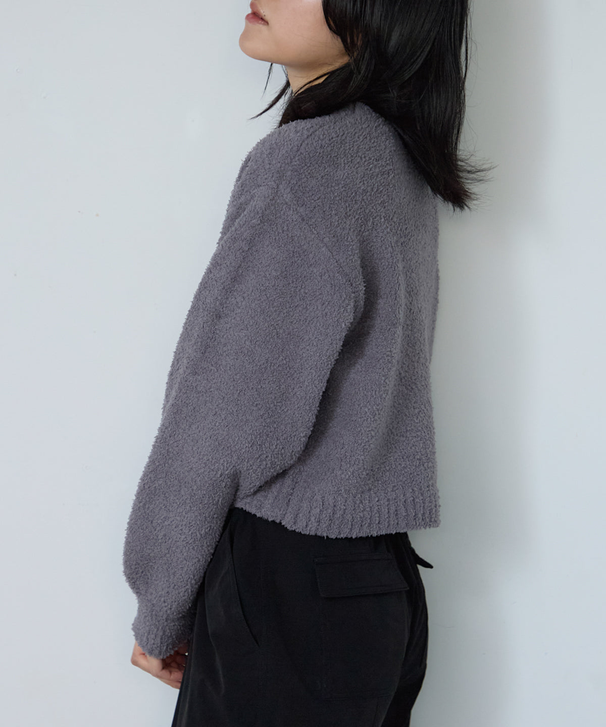 もちもち モールニット