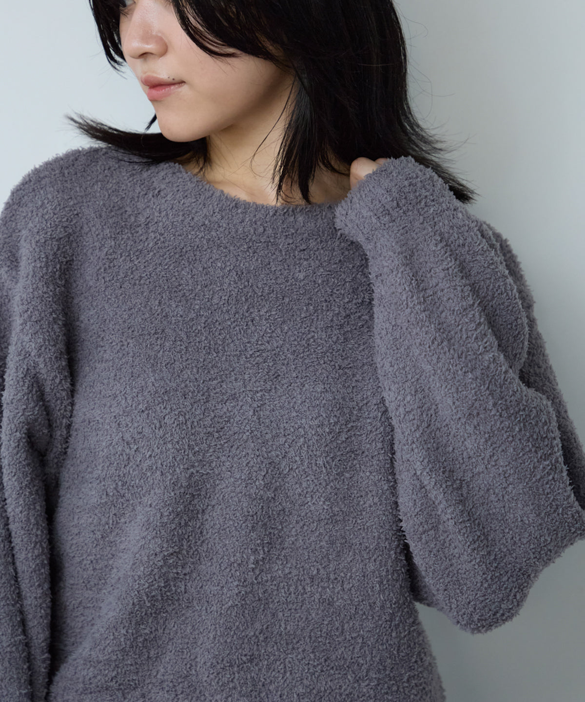 もちもち モールニット