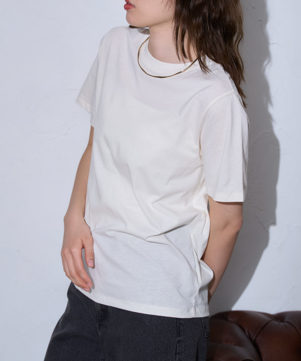 毎日着たくなる心地よさ サイロ無地Tシャツ