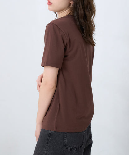 'THOUGHTS' ロゴ 半袖サイロTシャツ/コットンTシャツ