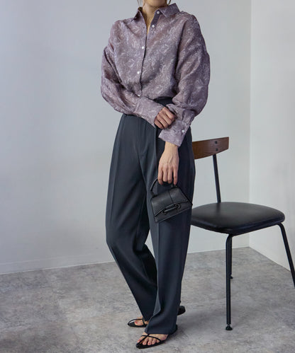 タイダイ風シャツ