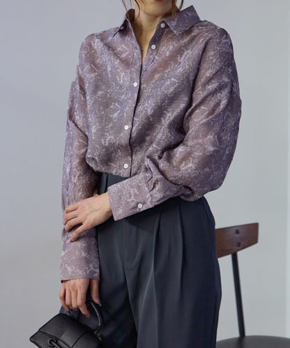 タイダイ風シャツ