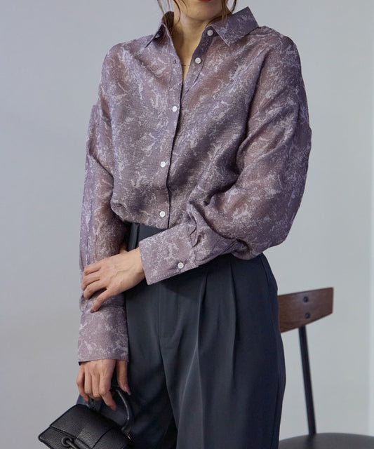 タイダイ風シャツ