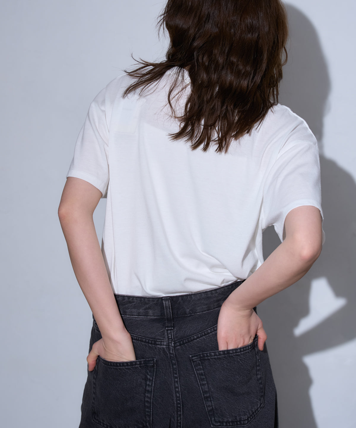 箔プリント半袖Tシャツ