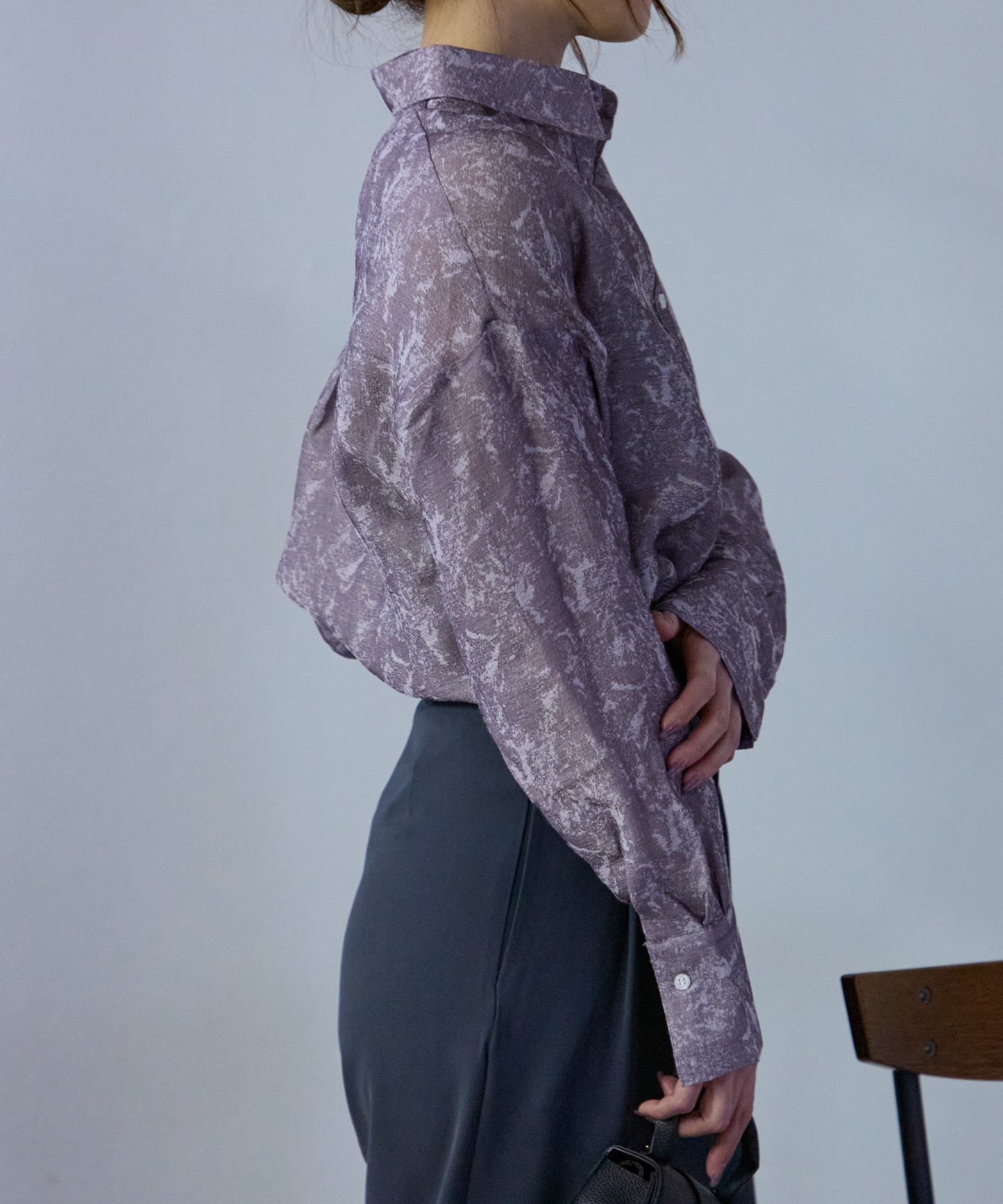 タイダイ風シャツ