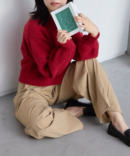 もちもち モールニット