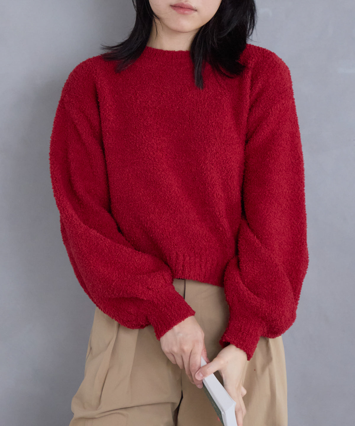 もちもち モールニット