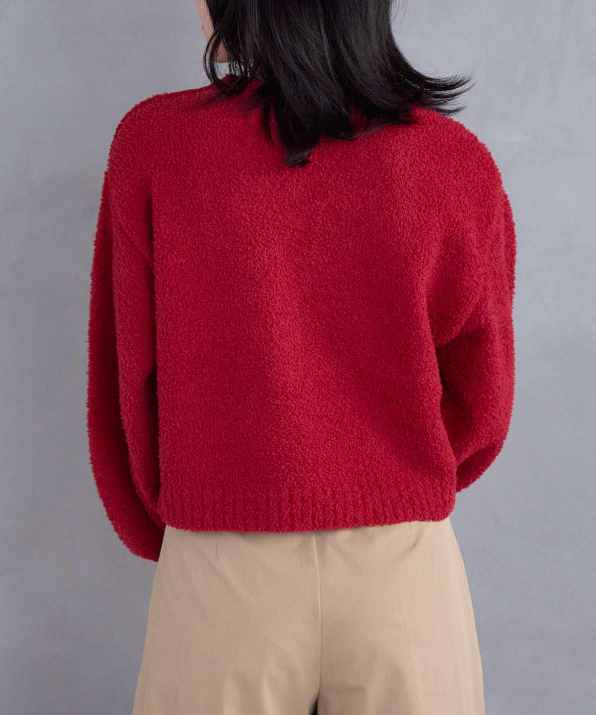 もちもち モールニット