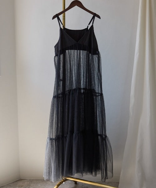 チュールドッキングワンピース