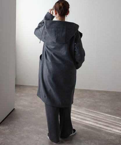 フード付ジップコート