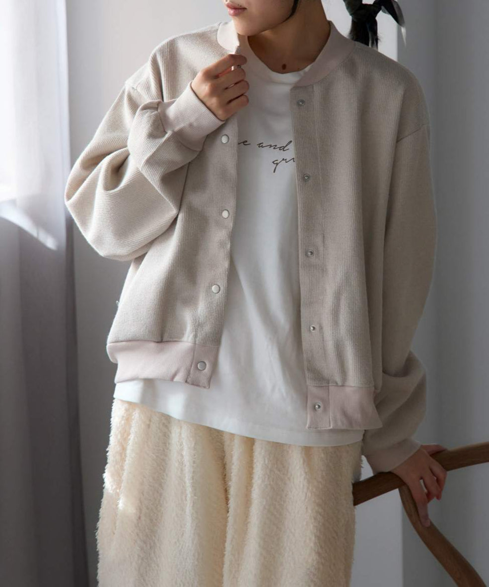 スナップボタン ダンボール ブルゾン【セットアップ対応】