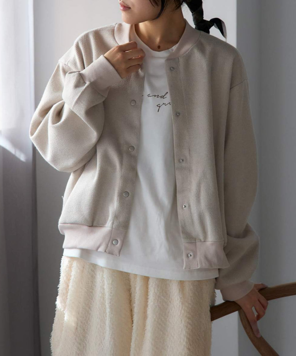 スナップボタン ダンボール ブルゾン【セットアップ対応】