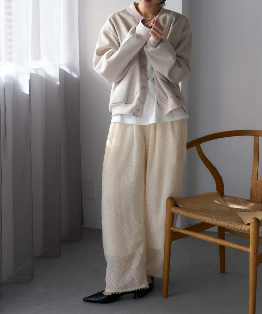 スナップボタン ダンボール ブルゾン【セットアップ対応】