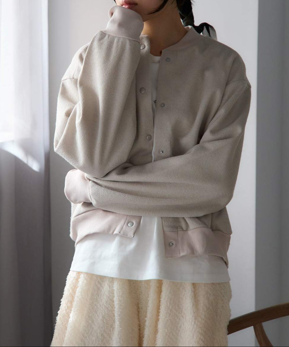 スナップボタン ダンボール ブルゾン【セットアップ対応】