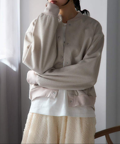 スナップボタン ダンボール ブルゾン【セットアップ対応】