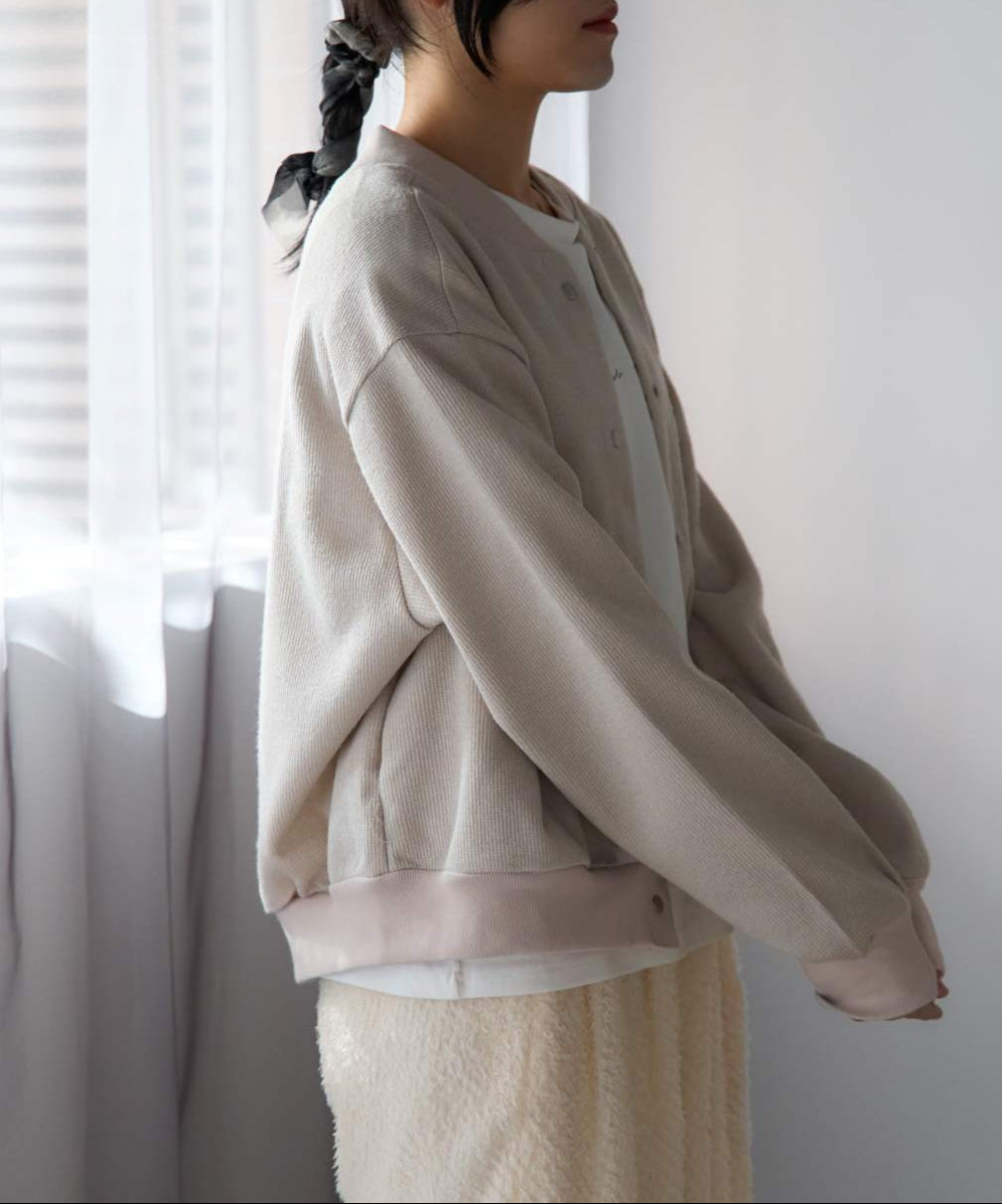 スナップボタン ダンボール ブルゾン【セットアップ対応】