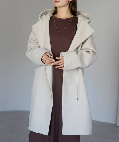 フード付ジップコート