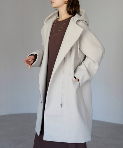 フード付ジップコート