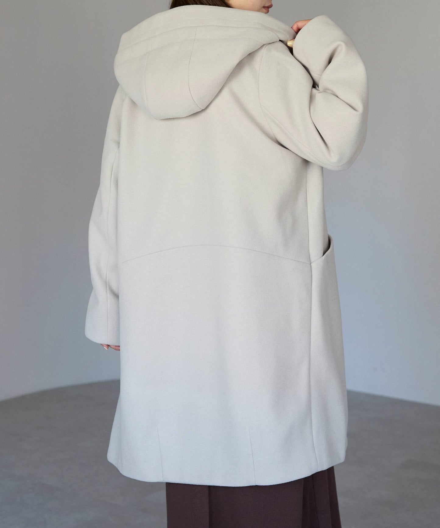 フード付ジップコート