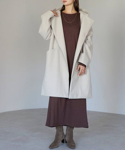 フード付ジップコート