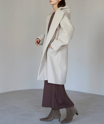 フード付ジップコート