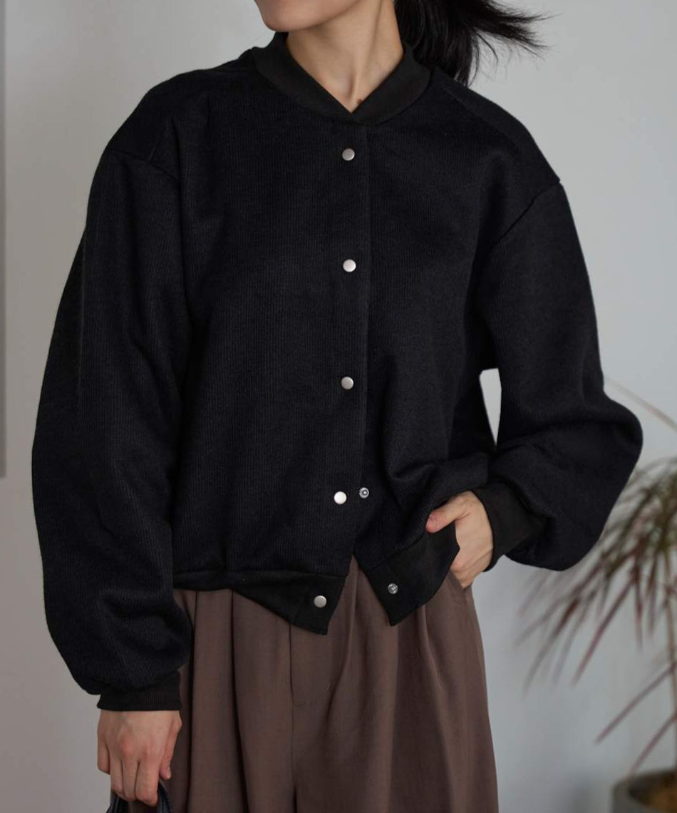 スナップボタン ダンボール ブルゾン【セットアップ対応】