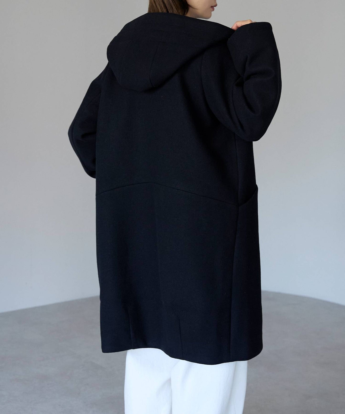 フード付ジップコート