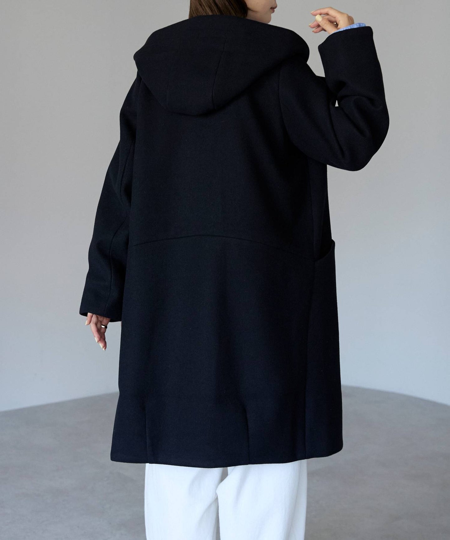 フード付ジップコート