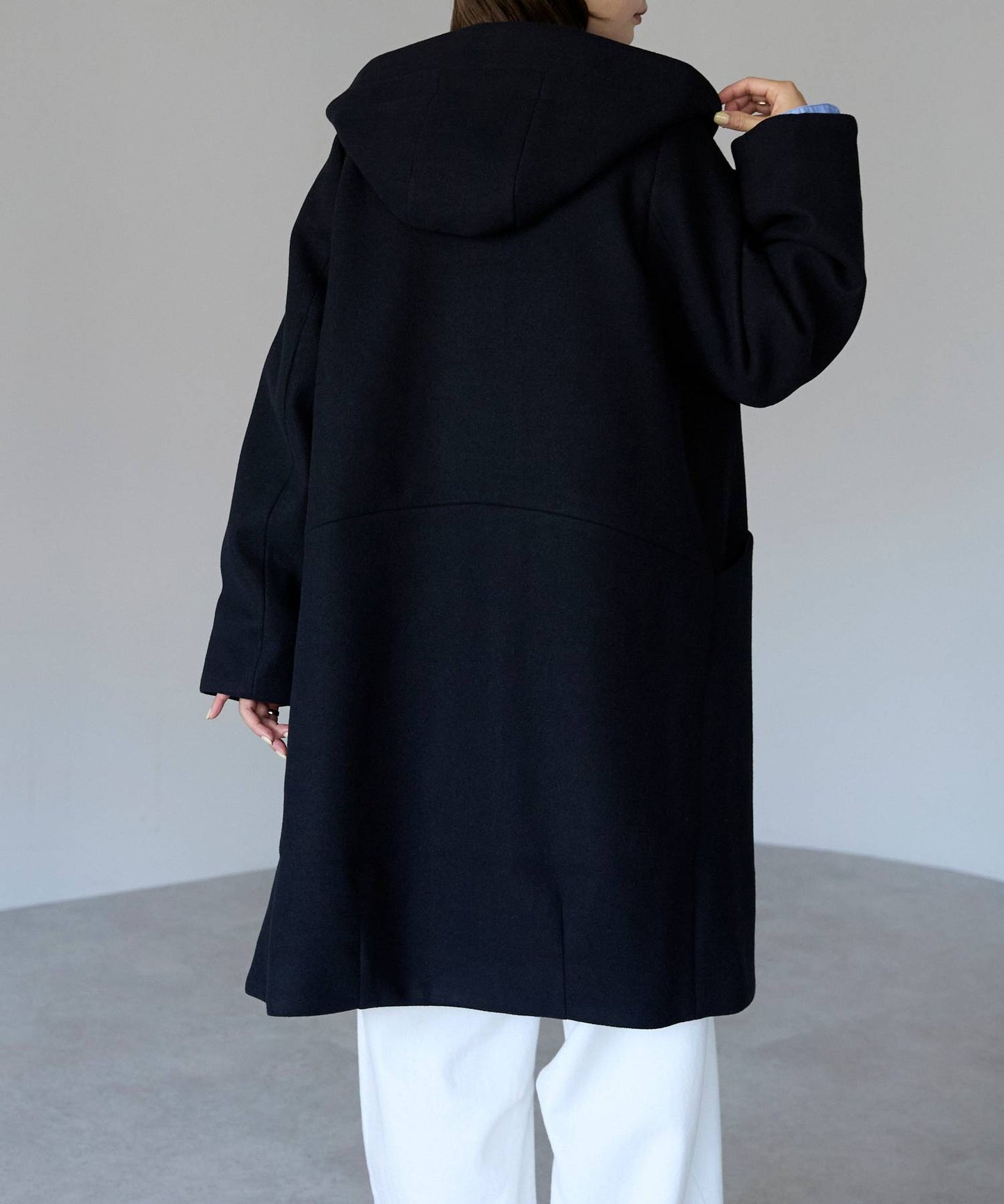 フード付ジップコート