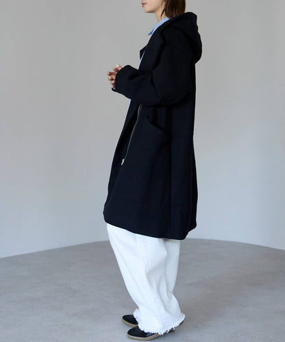 フード付ジップコート