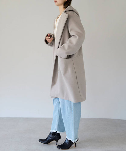 フード付ジップコート