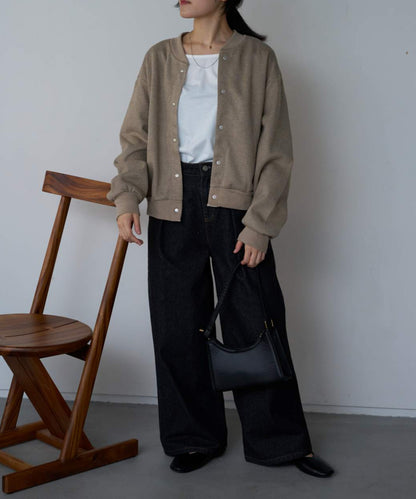 スナップボタン ダンボール ブルゾン【セットアップ対応】