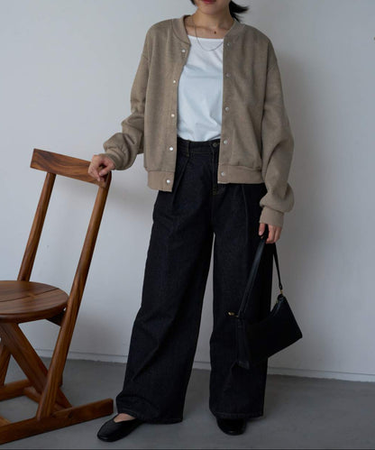 スナップボタン ダンボール ブルゾン【セットアップ対応】