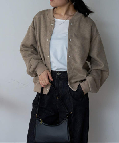 スナップボタン ダンボール ブルゾン【セットアップ対応】